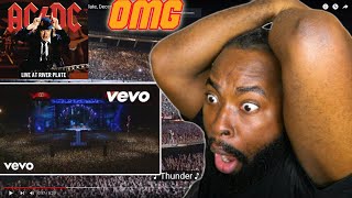 ACDC  Thunderstruck  Live At River Plate  REACTION  RAP FAN Reacts [upl. by Eannaj]