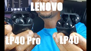 Lenovo LP40 vs LP40 Pro  Comparison [upl. by Enimsaj130]