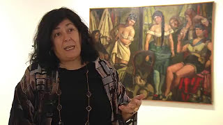 Almudena Grandes y la obra Coristas de la Colección Carmen Thyssen [upl. by Margarethe]