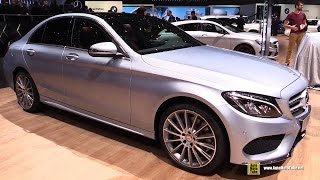 2016 Mercedes C400 4Matic  Exterior and Interior Walkaround  2016 Geneva Motor Show 2 [upl. by Etan]