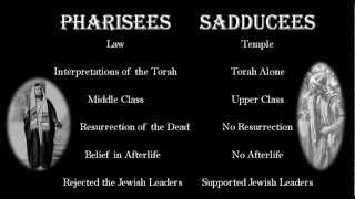 Pharisees and Sadducees [upl. by Sirad345]