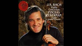 Pinchas Zukerman plays JS Bach E Major Concerto I [upl. by Leticia767]