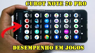 CUBOT NOTE 20 PRO DESEMPENHO EM JOGOS📱🎮 [upl. by Aham]