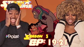 BISMUTH Steven Universe Season 3 Episodes 1921 FIRST TIME REACTION Steven vs Amethyst Bismuth [upl. by Fagan]