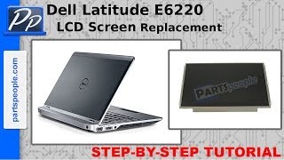 Dell Latitude E6220 LCD Screen Video Tutorial Teardown [upl. by Assir]