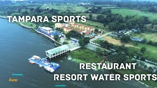 TAMPARA LAKE  Resort and restaurant water sports  watervlogs [upl. by Anwahsal]