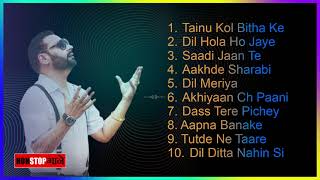 Top 10 NonStop Punjabi Sad Songs by Nachhatar Gill  NonStop Gaane [upl. by Anilev]