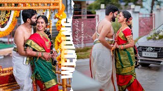 Tamil Brahmin Wedding Highlights  Brahmin Wedding of Eashwar amp Krithika [upl. by Eigger]