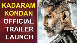 Kadaram Kondan  Official Trailer Launch  Kamal Haasan  Chiyaan Vikram  Rajesh M Selva  Ghibran [upl. by Rett199]