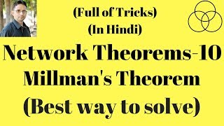 Millmans Theorem Network Analysis44 by SAHAV SINGH YADAV [upl. by Linis319]