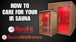 How to Clean amp Care For Your Infrared Sauna [upl. by Thill458]