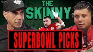 JOEY MERLINO amp LIL SNUFFS SUPERBOWL PICKS [upl. by Areval]