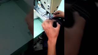 Como coser trabas a pretina de pantalón de mezclilla shorts [upl. by Naujej]