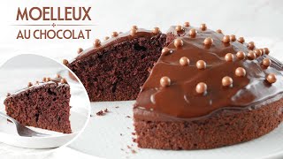 Le MOELLEUX au CHOCOLAT  La Recette Facile du Gâteau au Chocolat PARFAIT pour le Goûter [upl. by Wolff]