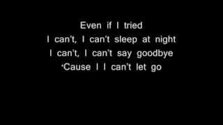 Faydee  Cant let go Lyrics [upl. by Ydnis354]