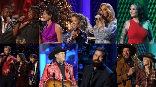 CMA Country Christmas 2023 Performers [upl. by Enylorac]