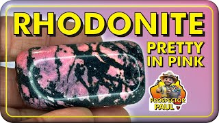 A Guide to Cutting and Tumble Polishing Rhodonite [upl. by Kirre]