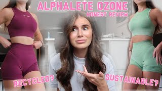 RECYLED LEGGINGS ALPHALETE SUMMER LAUNCH  a brutally honest review [upl. by Lait]