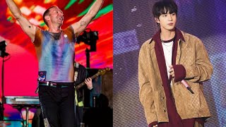 Coldplay Cheers for Jins Solo Album [upl. by Piwowar]