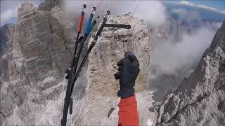 DOLOMITI DI BRENTA IN PARAPENDIO [upl. by Hilly]