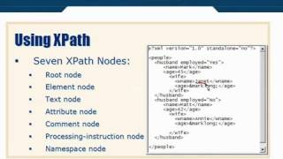 XML Tutorial 51 Using Xpath With XML [upl. by Poppo]