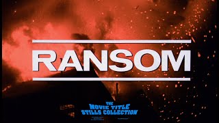 Ransom 1974 title sequence [upl. by Nowahs]