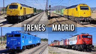 Espectáculo Ferroviario C de Madrid  Trenes de todo tipo y Mejores Pitadas  TRAINSPOTTING 2024 [upl. by Trinatte]