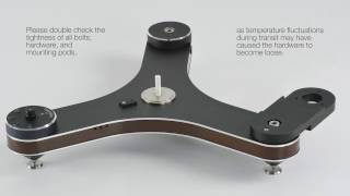 Turntable Innovation Basic and tonearm TT 5 from Clearaudio  user manual [upl. by Zenitram]