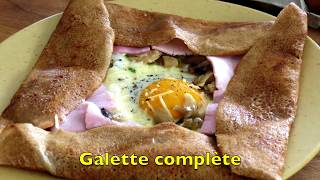 Comment faire une bonne galette Bretonne comme un pro la recette [upl. by Soule278]