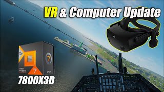 Update on my VR and Computer Upgrade DCS Dogfight [upl. by Nahgam]