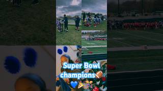 We won the Super Bowl Championships💙🏈🎉🎊 minivlog footballseason Super Bowl [upl. by Alton]