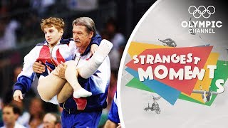 Kerri Strugs Unforgettable Determination to Win Gymnastics Olympic Gold  Strangest Moments [upl. by Bonn]