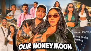 WE WENT TO GREECE FOR OUR HONEYMOON LIT AF [upl. by Ogawa]