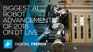 The Biggest AI Robot Advancements of 2018  Digital Trends Live [upl. by Sheff]