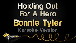 Bonnie Tyler  Holding Out For A Hero Karaoke Version [upl. by Socem]