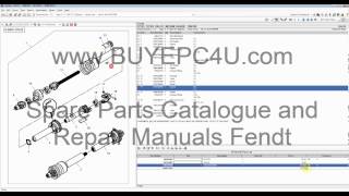 Fendt Spare Parts Catalogue and Repair Manuals [upl. by Oicnoel]