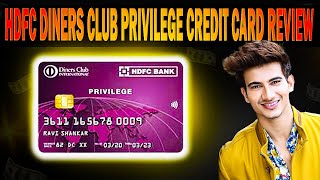 HDFC Bank Diners Club Privilege Credit Card  Features and Benefits [upl. by Llewsor]