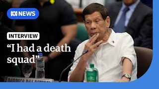 Rodrigo Duterte tells Philippines Senate he kept a death squad as mayor  The World [upl. by Aret]