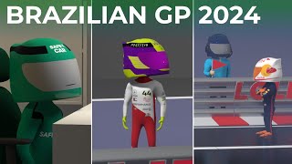 Brazilian GP 2024  Highlights  Comedy on F1 racing [upl. by Damha]