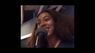 SOLANGE KNOWLES Has A Beautiful Unique Sounding Voice VIDEO SNIPPET [upl. by Otsirc]