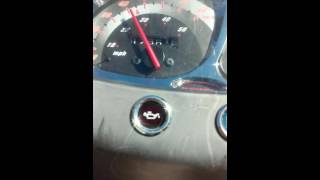 Kymco vitality 50 2t max speed [upl. by Shwalb226]