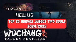 TOP 20 PRÓXIMOS JUEGOS SOULS 20242025 ps5 xbox pc trailer gameplay games gamer gamers [upl. by Angadreme27]