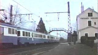 SNCF  Chemin de Fer de Bourgogne  Gare de FontainesMercurey 1996 [upl. by Landri]