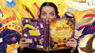 The Harry Potter Wizarding Almanac UK Edition  Flip Through amp Review [upl. by Ver819]