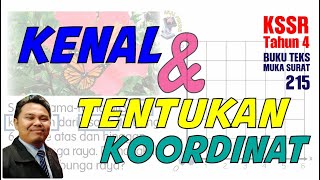 MATEMATIK SK  TAHUN 4  KENAL amp TENTUKAN KOORDINAT [upl. by Im]