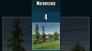 Best Polish maps for Farming Simulator 22  shorts [upl. by Brittany142]