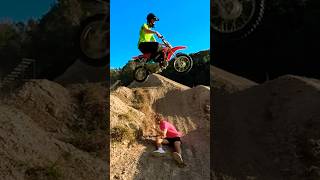 Jumping a DIRT BIKE Over TOPPER GUILD EPIC [upl. by Joelly597]