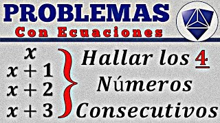 Hallar 4 números enteros consecutivos cuya suma sea 74 [upl. by Ojibbob75]