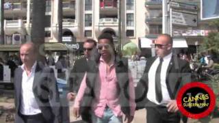 Cuba Gooding Junior partying in Cannes [upl. by Kort]