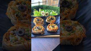 shorts Pinwheel Shawarma Bites easyrecipe ashortaday [upl. by Staw955]